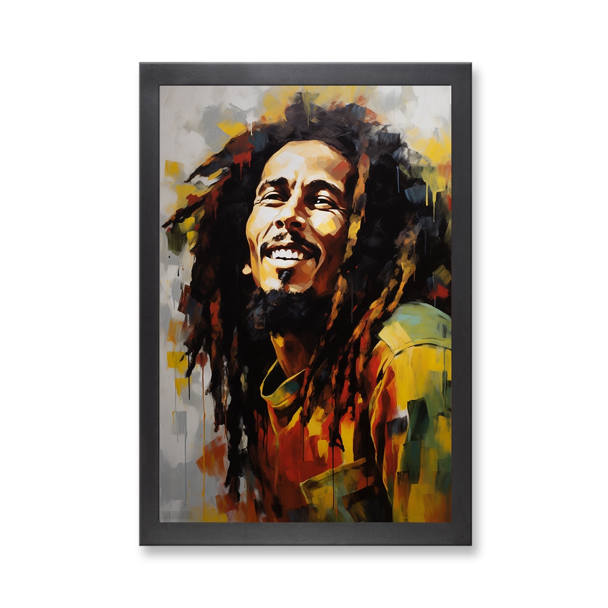73091 - Framed Print 'Bob Marley'  (Size 24x34")