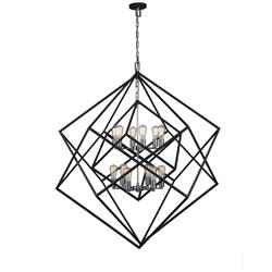 Picture of Artcraft Lighting AC11112PN 47 x 47 x 53 in. Artistry Chandelier - Polished Nickel