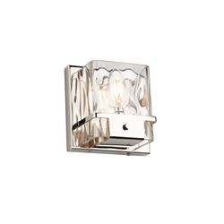 Picture of Artcraft Lighting AC11571PN Wiltshire 1-Light Wall Light, Polished Nickel