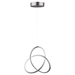 AC7647GR Orion 15W LED Pendant Light, Grey