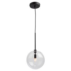 SC13191BK Pinpoint 1-Light Pendant, Black