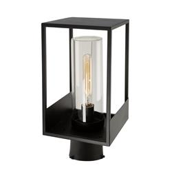 Picture of Artcraft Lighting AC8273BK Weybridge 1-Light Outdoor Lantern, Black