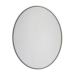 Picture of Artcraft Lighting AM326 Reflections Collection Integrated LED Wall Mirror, Matte Black