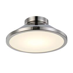 AC7021PN Lucida Integrated LED Flush Mount, Polished Nickel