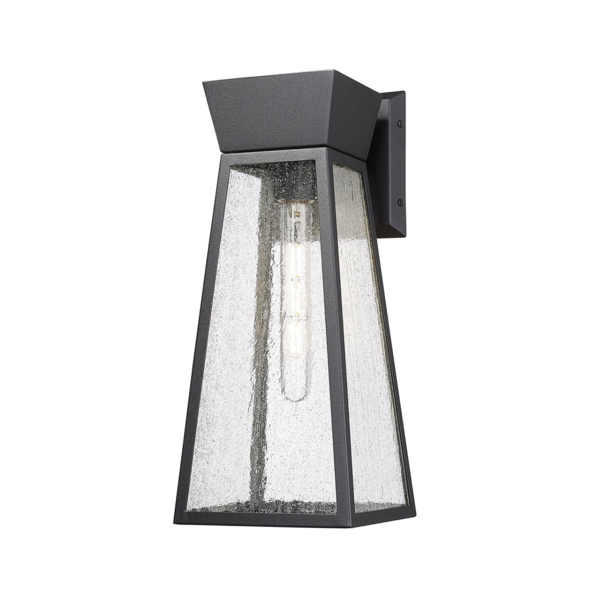 Picture of Artcraft of Montreal AC8861BK Lucian Collection 1-Light 17 in. Outdoor Wall Light&#44; Black