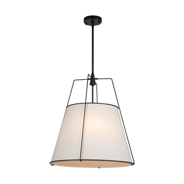 Picture of Artcraft of Montreal SC13364BK 21 in. Pullman Collection 4-Light Pendant&#44; Black