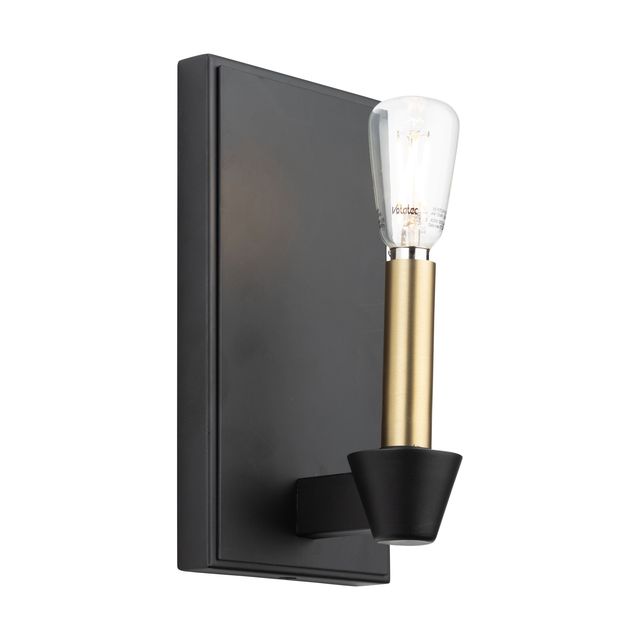 Picture of Artcraft of Montreal AC11981BB Notting Hill Collection 1-Light Sconce&#44; Black & Brushed Brass