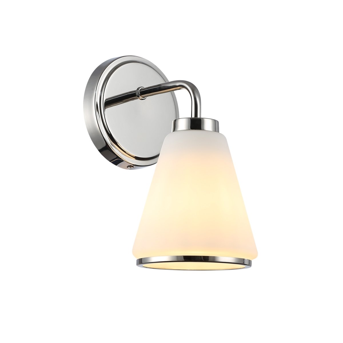 Picture of Artcraft Lighting AC12121PN 5.5 in. Zoey 1 Light Wall Sconce&#44; Polished Nickel