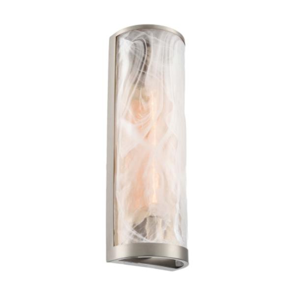 Picture of Artcraft Lighting AC12177BN 6 in. Skye 2 Light Wall Sconce with Wispy White Murano Style Glass&#44; Brushed Nickel