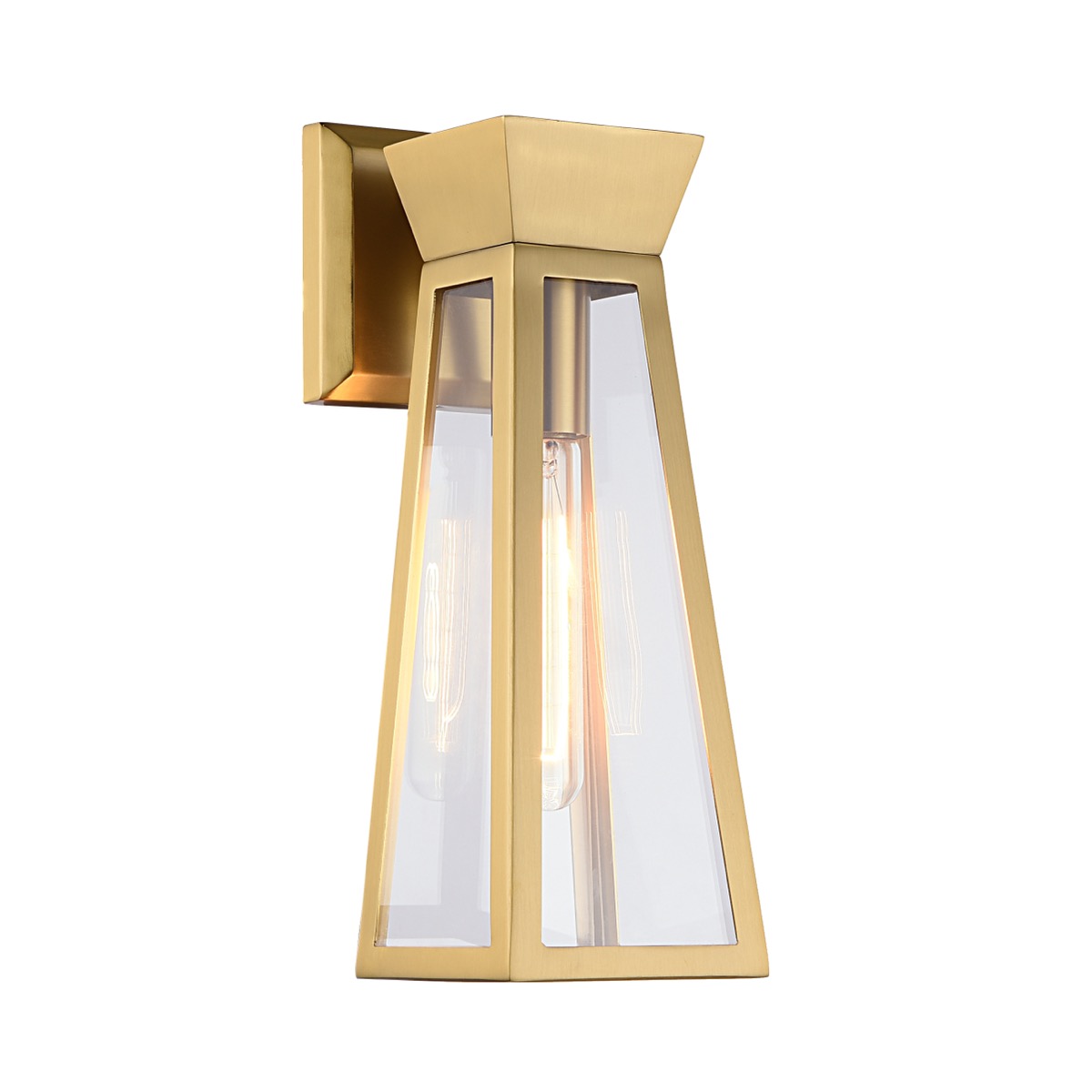 AC11857BB 5 in. Lucian Wall Sconce, Brushed Brass
