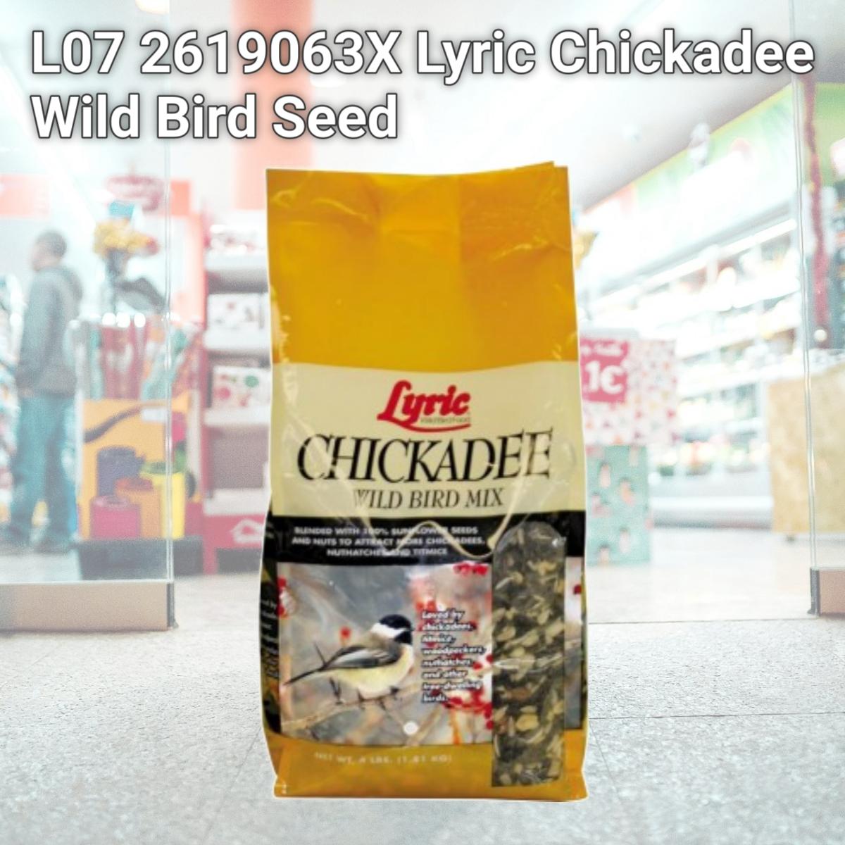 Picture of L07 2619063X Lyric Chickadee Wild Bird Seed