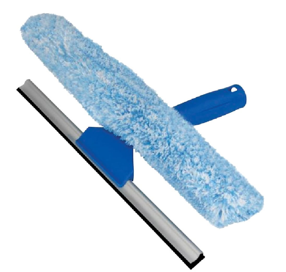 Picture of ArettSales U42 921061 10 in. Professional Unger Combi Squeegee & Scrubber - Multi Color