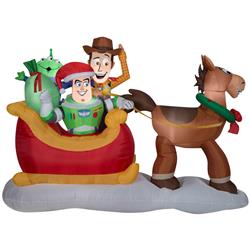 Picture of Airblown Inflatables G08 37598X Toy Story Sleigh&#44; Multi Color - 5 x 8 x 3 ft.