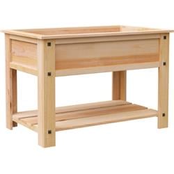 Mission Cedar Elevated Garden Bed, 47 x 24 x 32 in.
