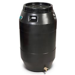 48-55 gal Rain Barrel - Black