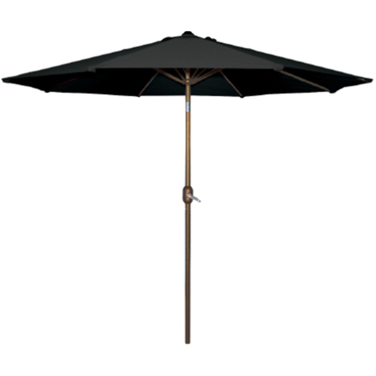 Picture of Bond Manufacturing B07 65680 9 x 9 ft. Aluminum Umbrella&#44; Black
