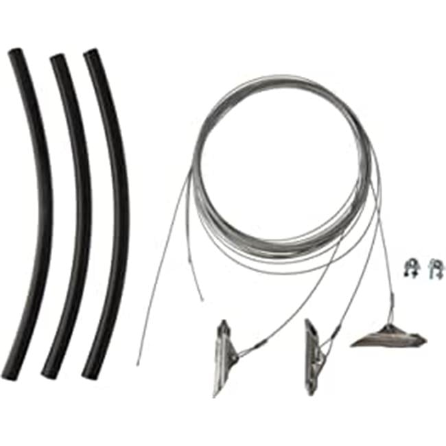 F49G 10233II Complete Tree Kit Anchors, Silver & Black