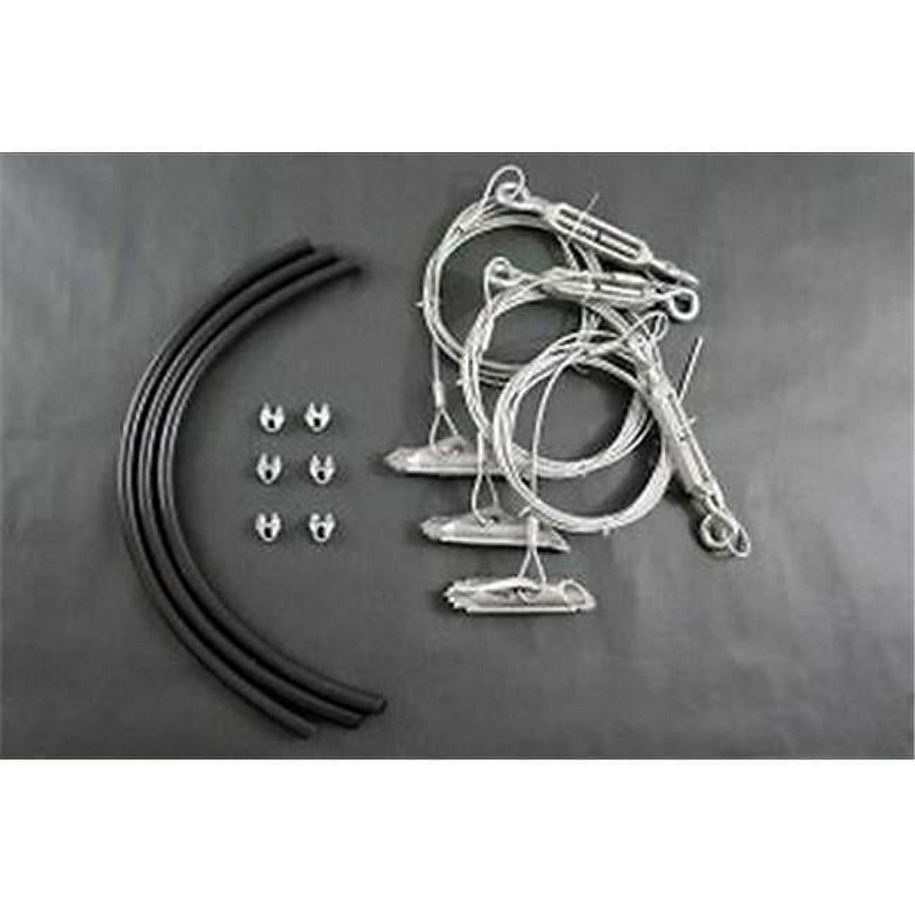 36 x 6 x 1 in. 3-6 in. Dia. Complete Tree Kit Anchors