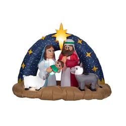 Picture of Airblown Inflatables G08 118905X 59 in. Snowy Night Nativity Inflatable