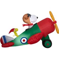 Picture of Airblown Inflatables G08 113074X Peanuts Flying Ace Snoopy & Woodstock