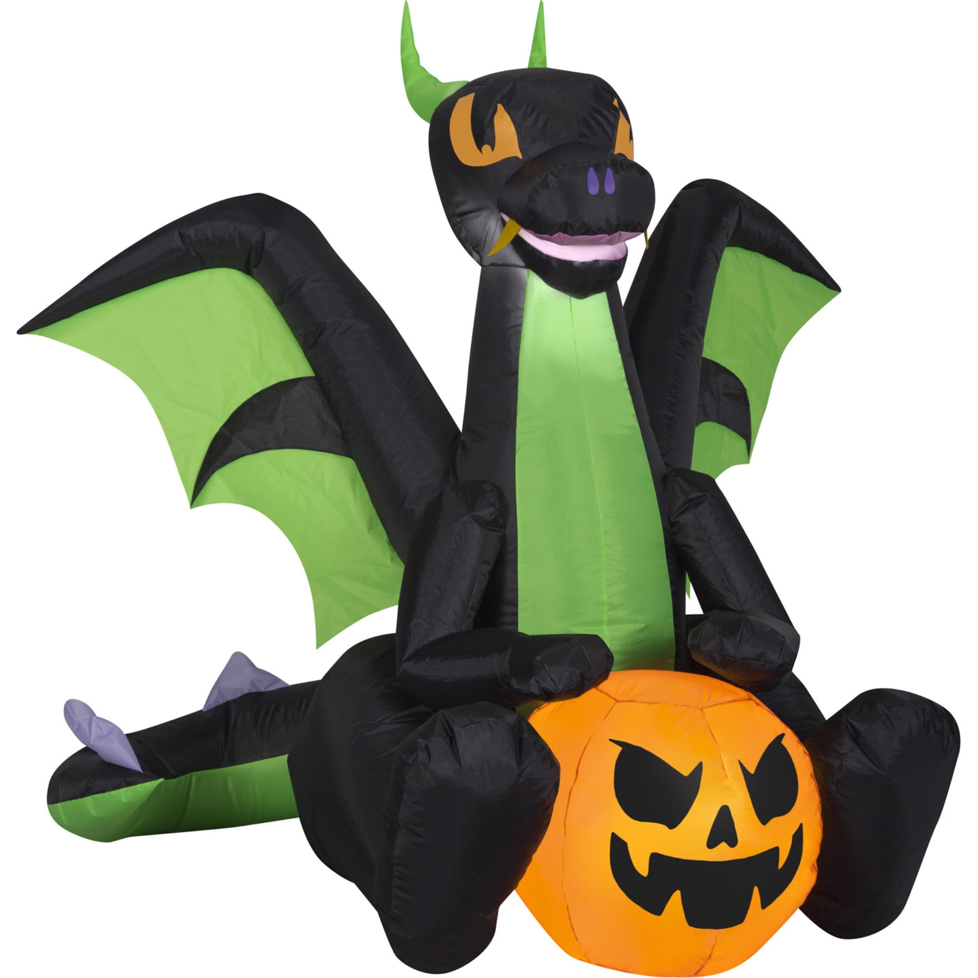 Picture of Airblown Inflatables G08 227906X Dragon with Jack-O-Lantern