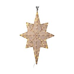 36 in. Lighted Hanging Bethlehem Star
