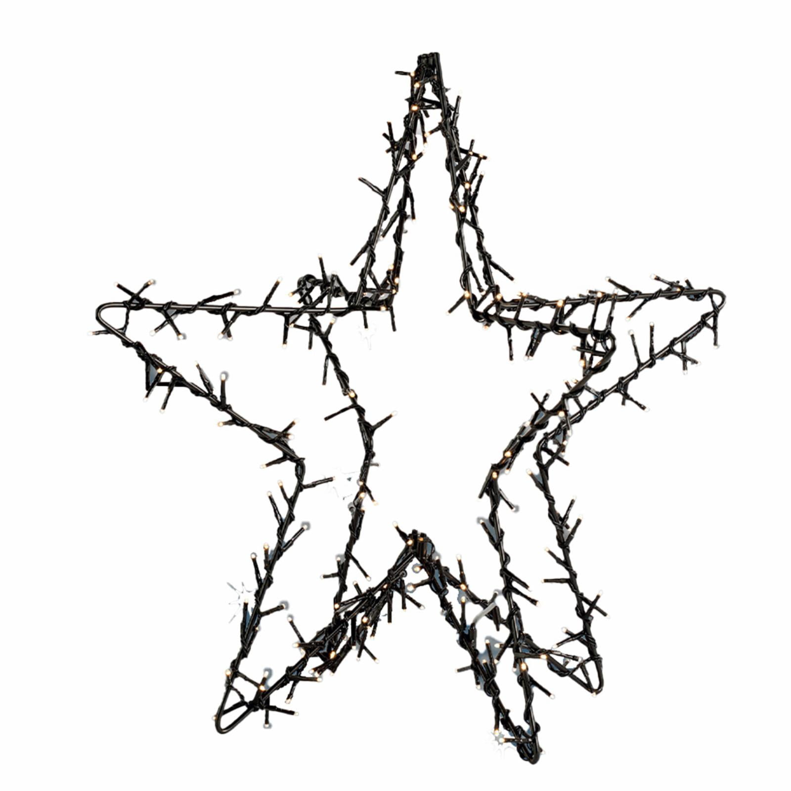 1.9 ft. 3D LED Flashing Effect Lighted Metal Star