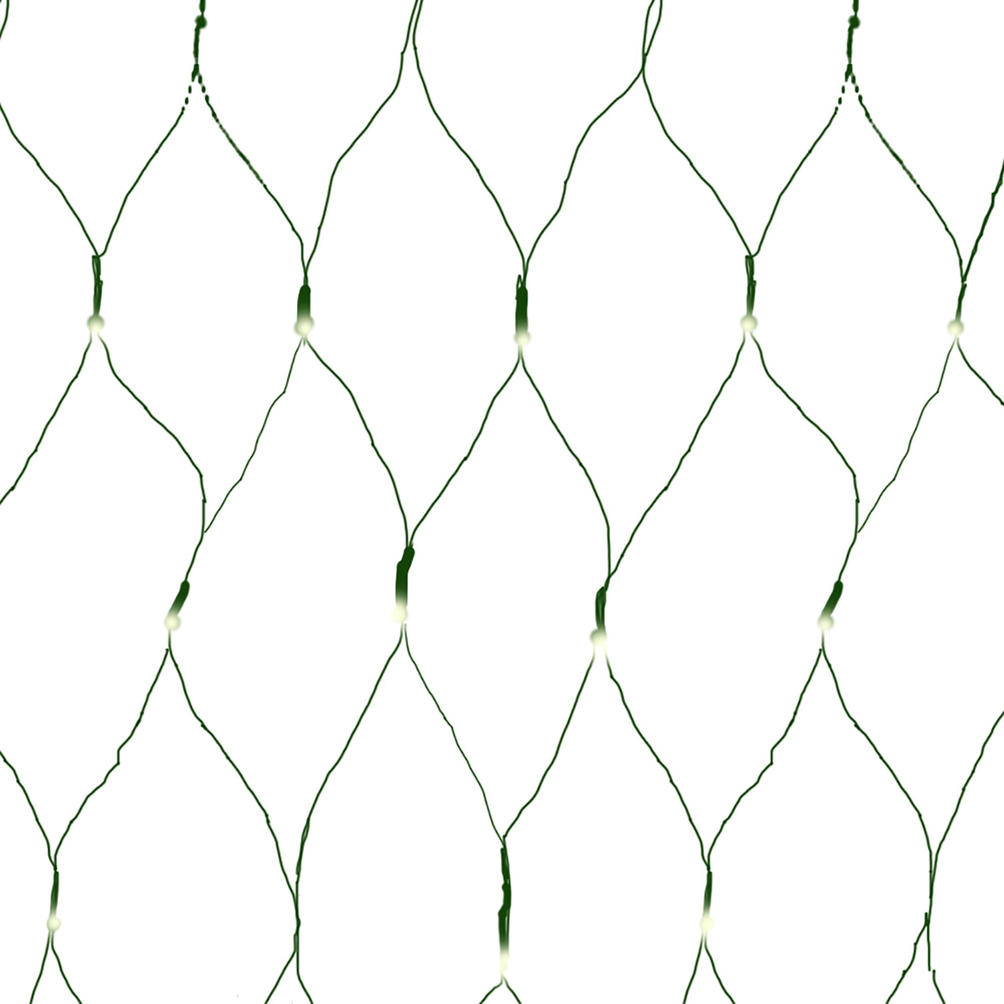 LED Twinkle Effect Net Lights, 8 Function