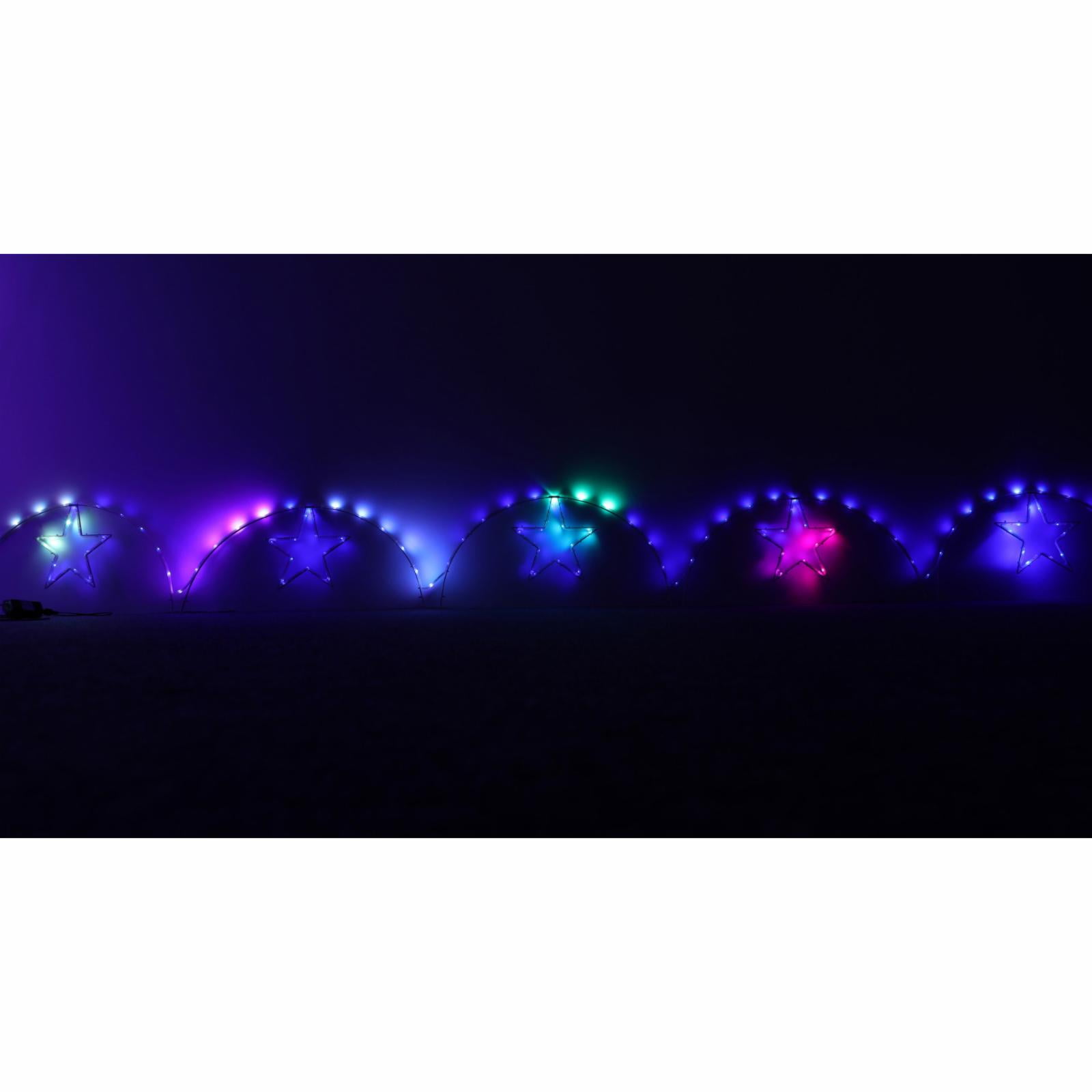 10 ft. Light Pathway Arch with Star - 5 Piece