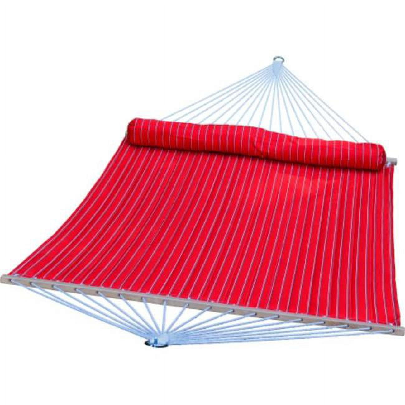 A41 2948DL 13 ft. Striped Hammock, Red & Blue
