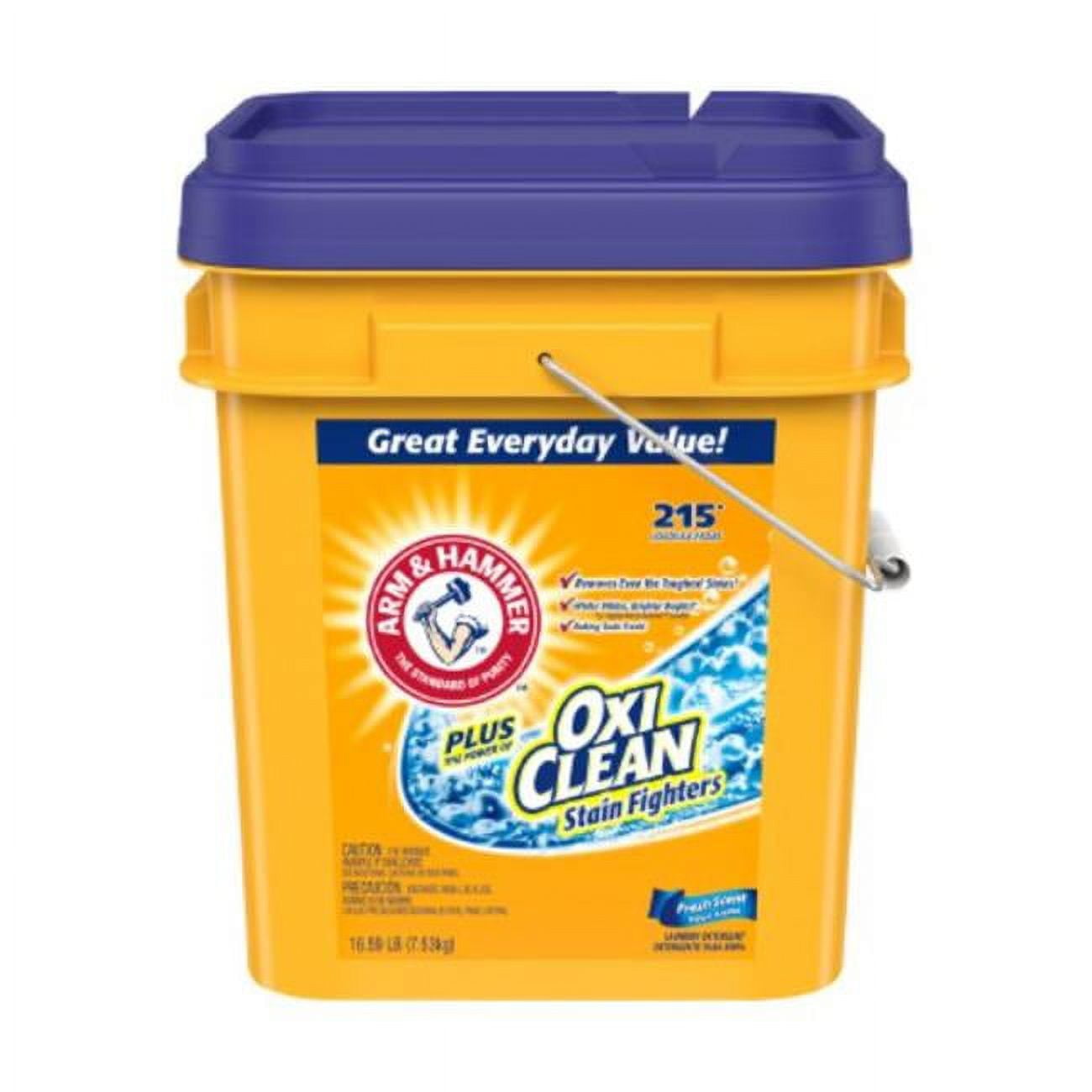 16.3 lbs Fresh Scent Laundry Detergent with OxiClean
