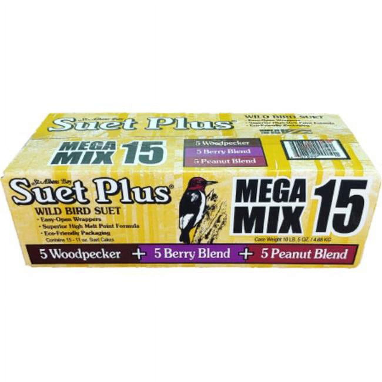Suet Plus Mega Mix - Pack of 15