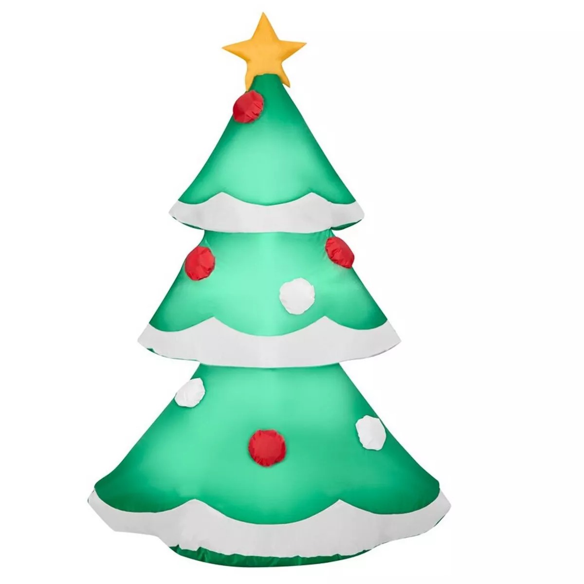 G08 117912X Airblown Christmas Tree, Multi Color