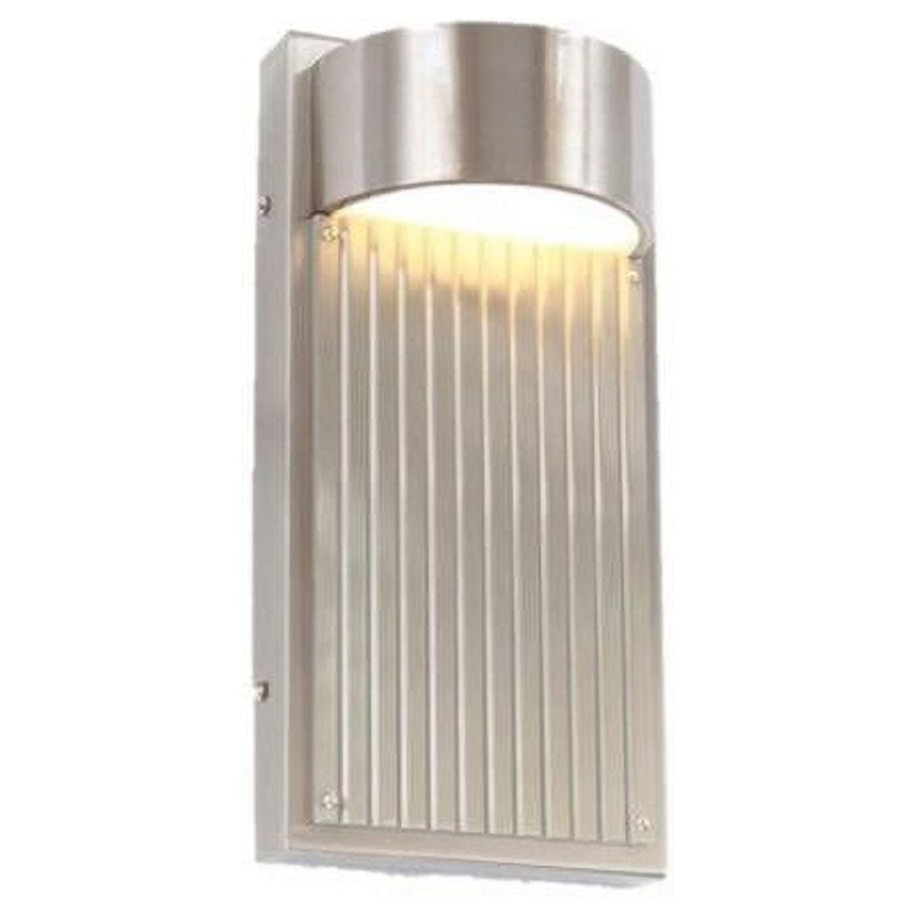 Picture of Arnsberg 226260707 Las Cruces Outdoor Wall Sconce&#44; Satin Nickel & Silver