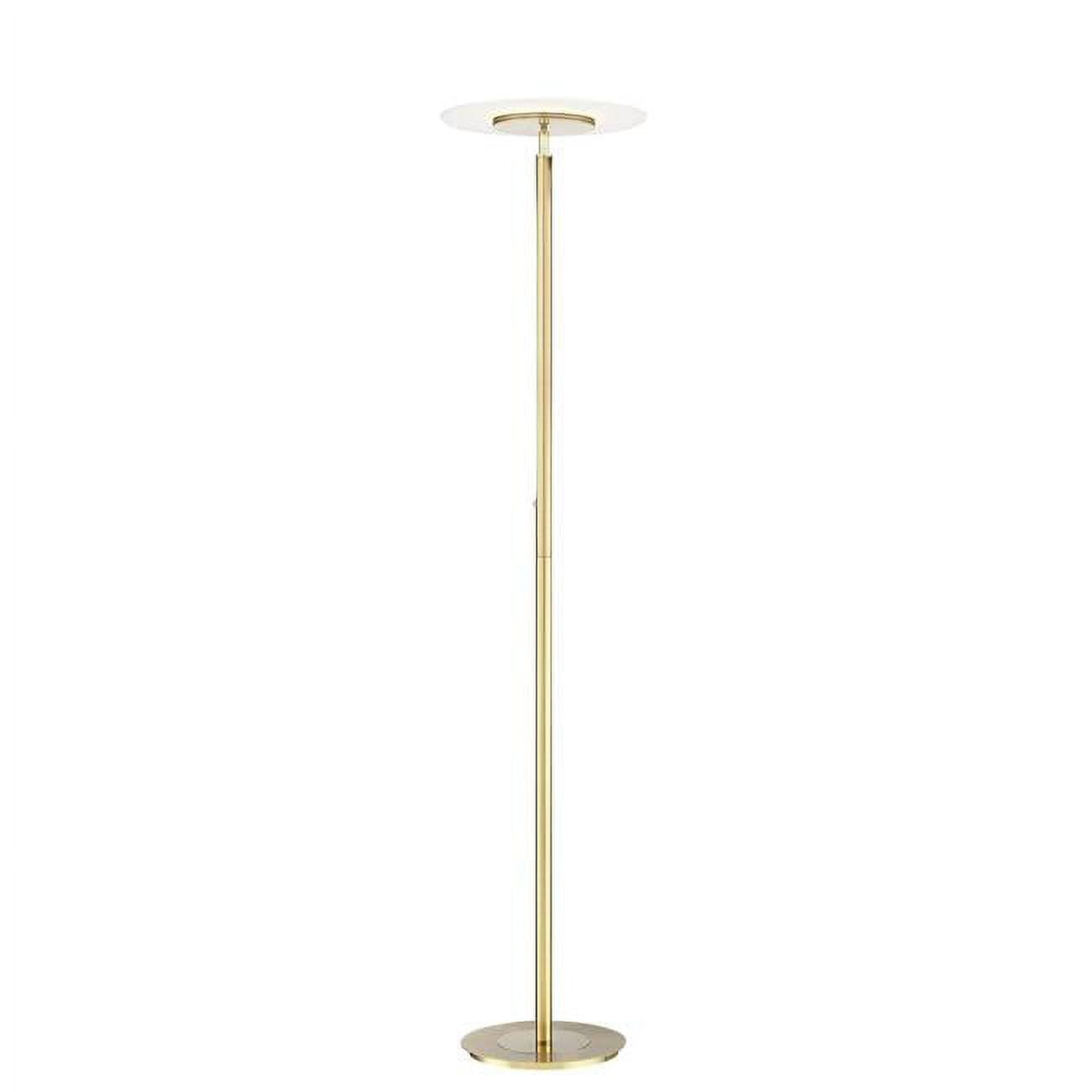Picture of Arnsberg 479110108 Tampa Single Pole Floor Lamp, Satin Brass