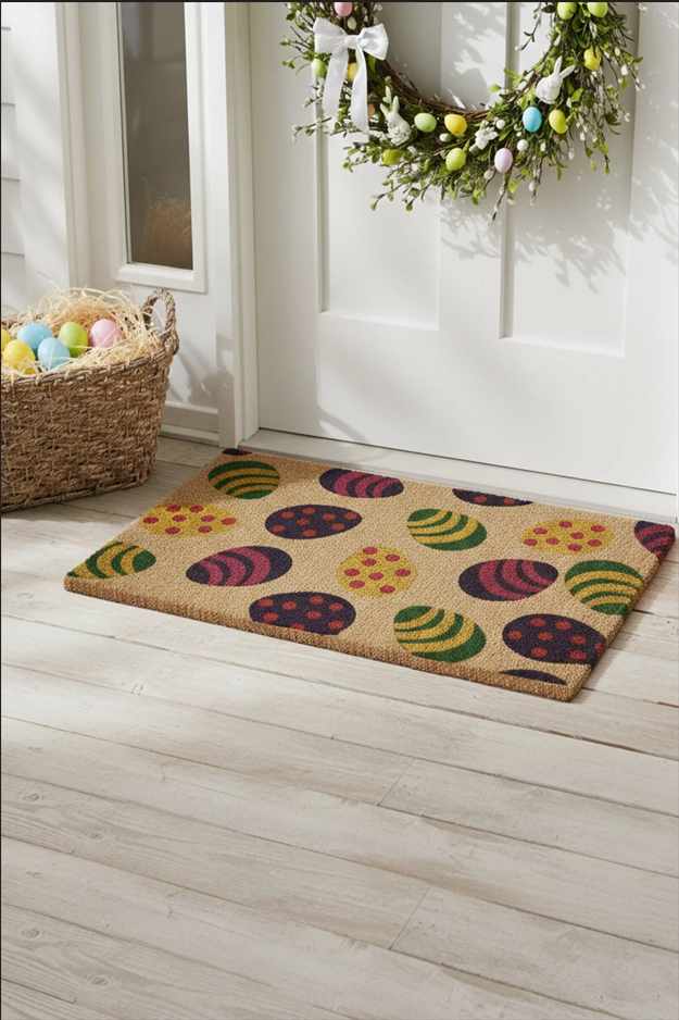 877CHL1493 23.62 x 0.5 x 15.75 in. Egga Coco Doormat - Brown