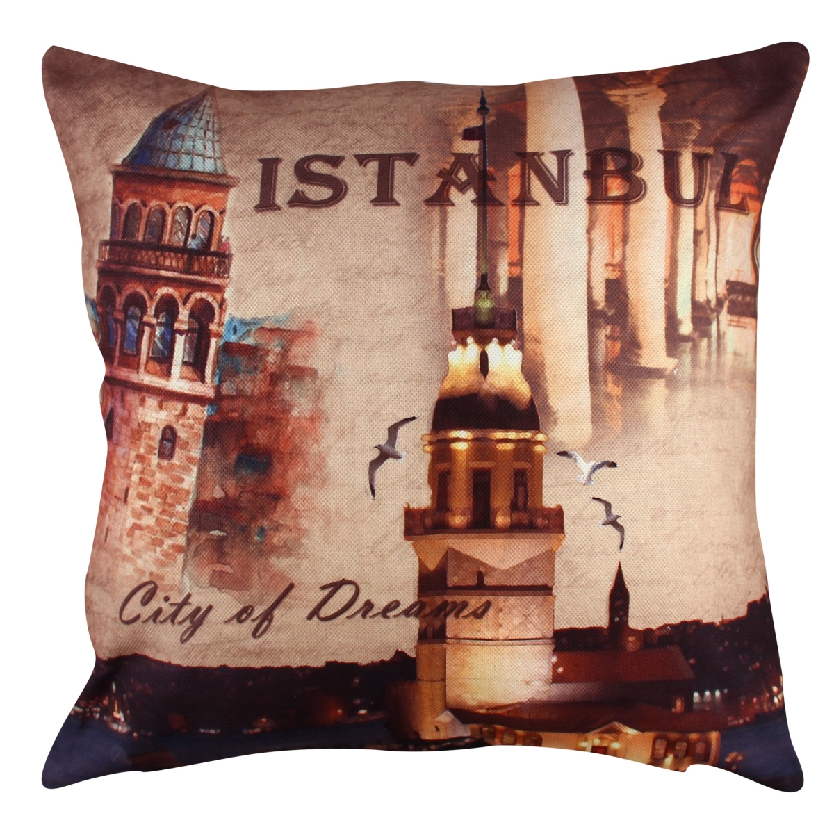 416GRV2147 16.93 x 1.8 x 16.93 in. A11067 Cushion - Multi Color