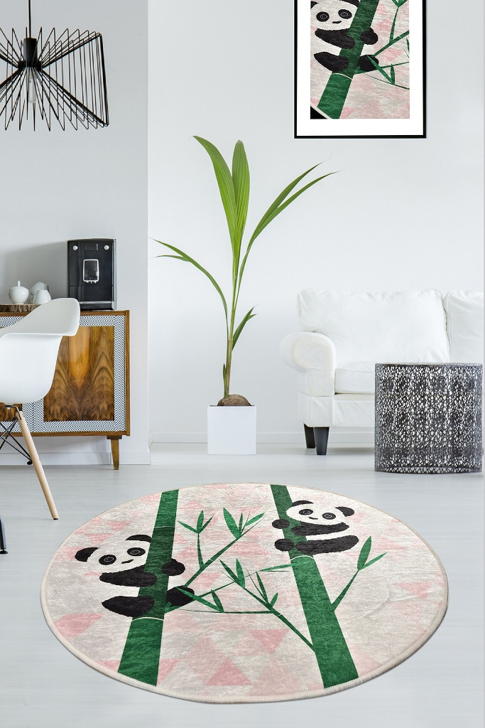 882CHL1329 140 cm Forest Carpet - Multi Color