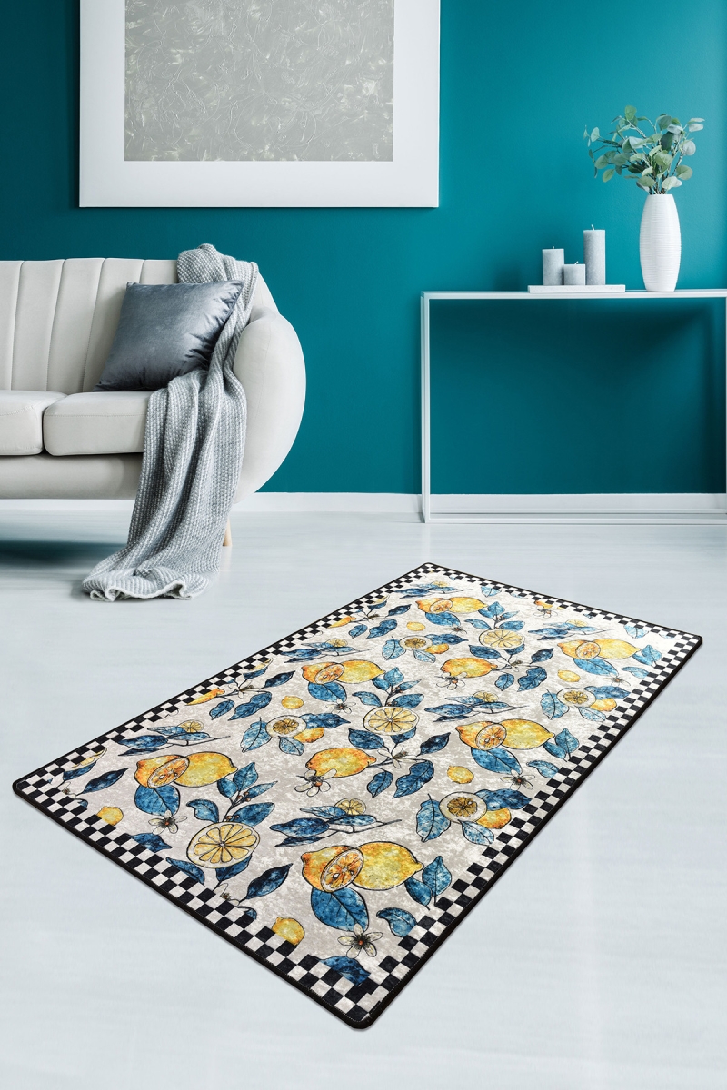 882CHL1406 160 x 230 cm Lemon Carpet - Multi Color