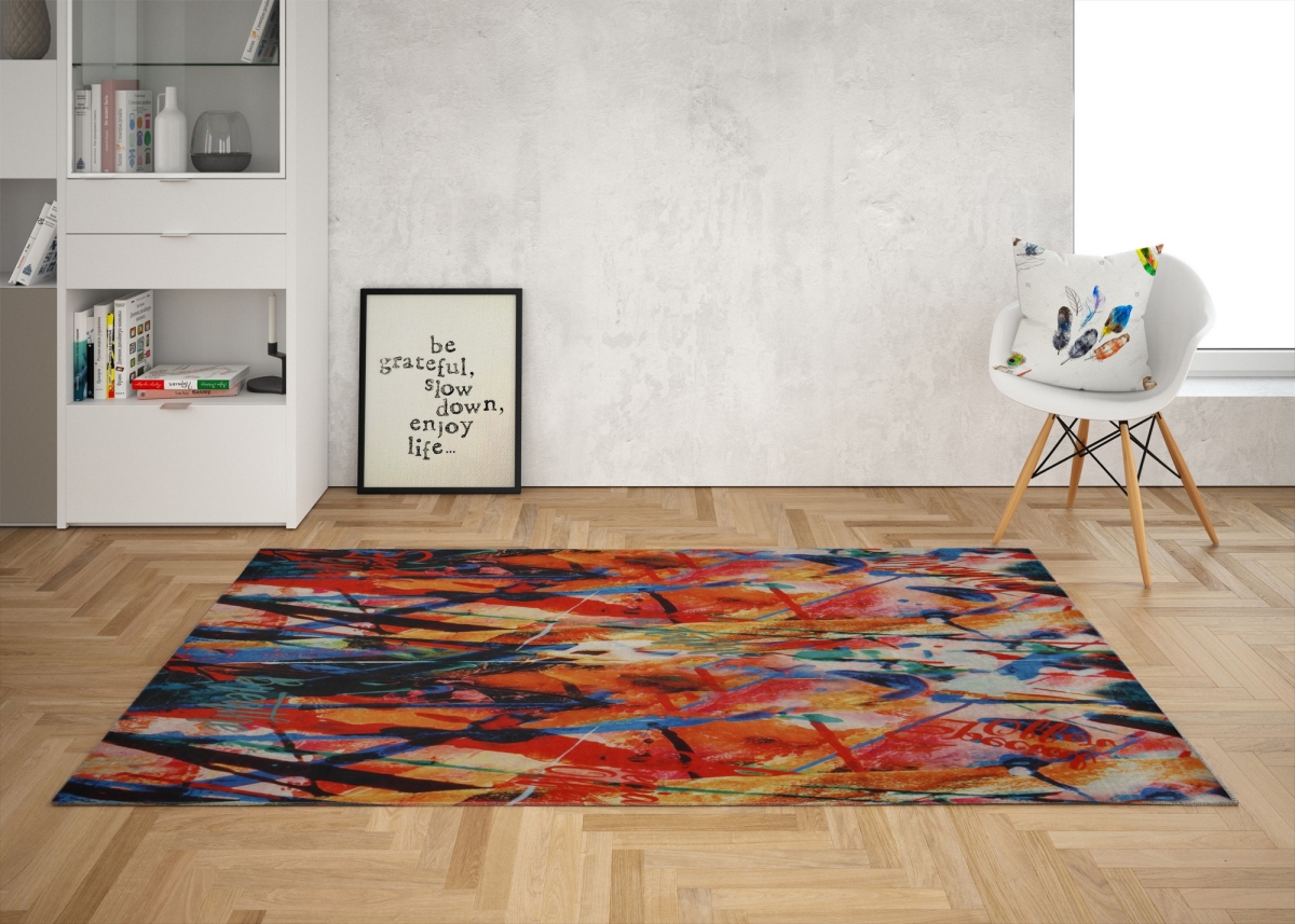 530HFT1277 80 x 120 cm Ansley Carpet - Multi Color