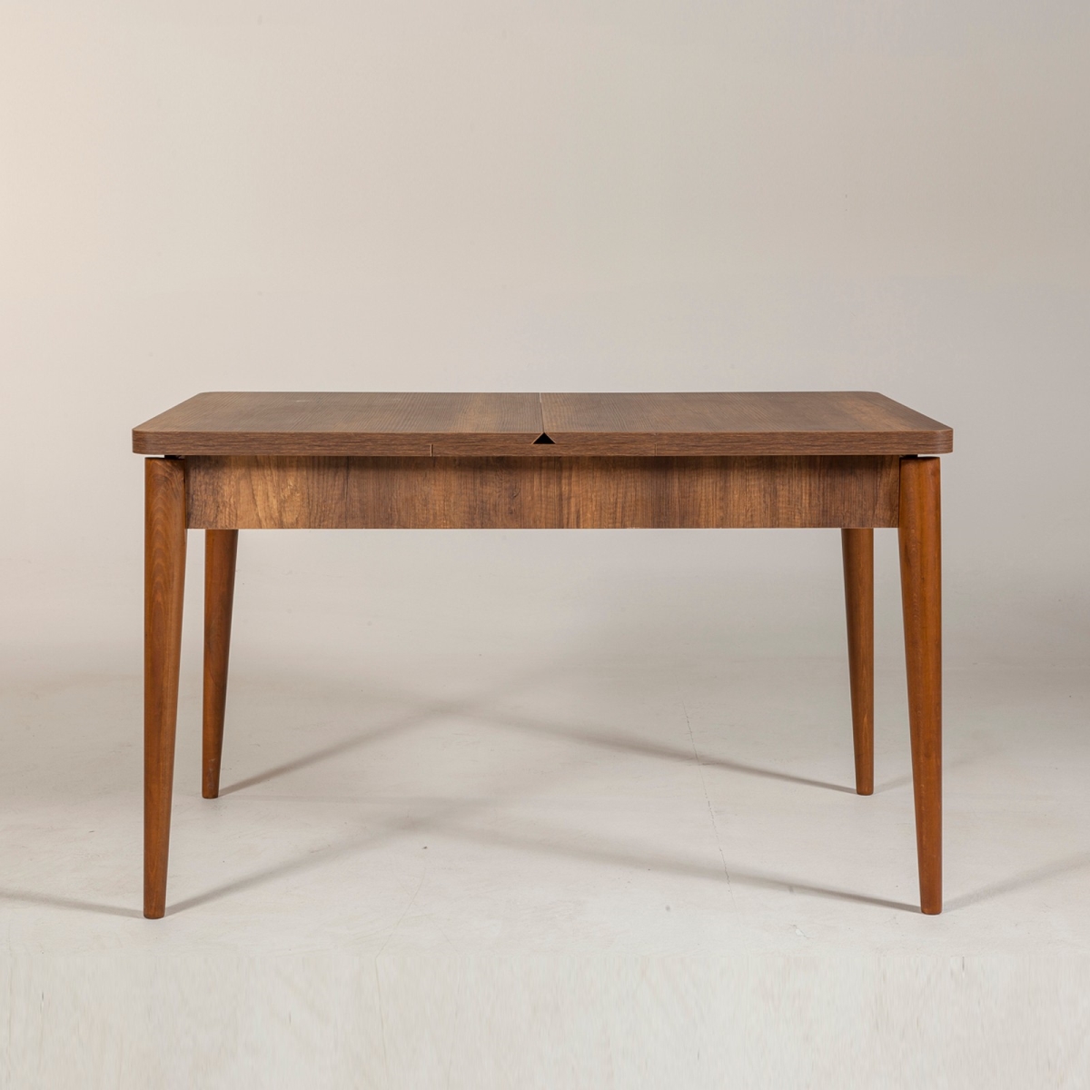 869VEL5142 31.5 x 30.31 x 51.18 in. Vina Extendable Dining Table - Walnut