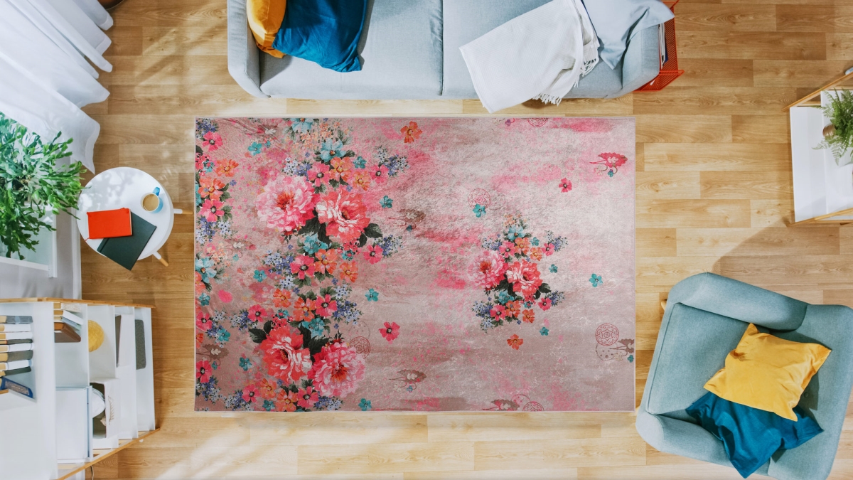 593HFT1832 160 x 230 cm EXFAB316 Carpet - Multi Color