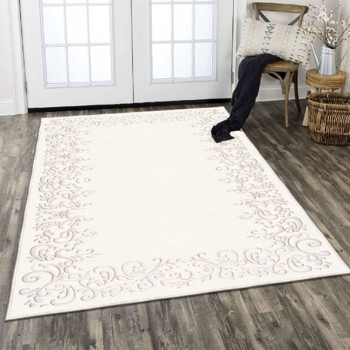 599HFT1356 80 x 120 cm ELS1802 Carpet - Multi Color