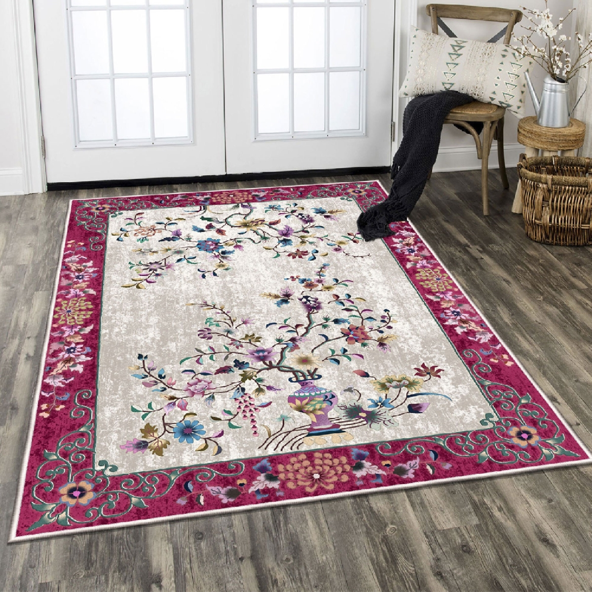 599HFT2822 80 x 150 cm ELS2021 Hall Carpet - Multi Color