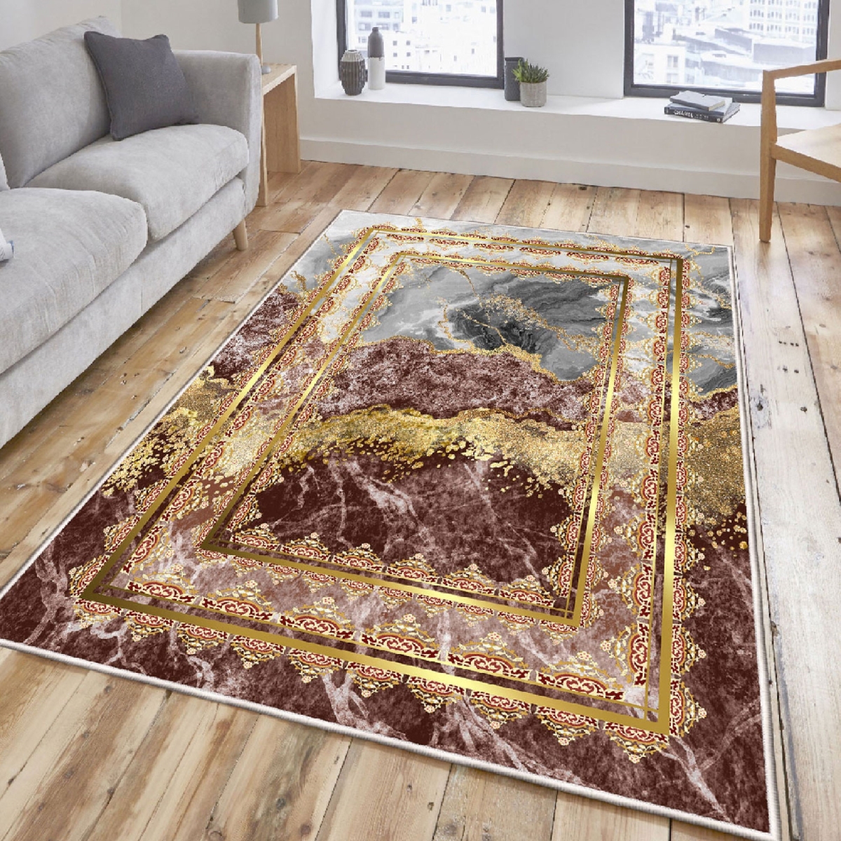 599HFT4329 80 x 120 cm ELS2403 Carpet - Multi Color