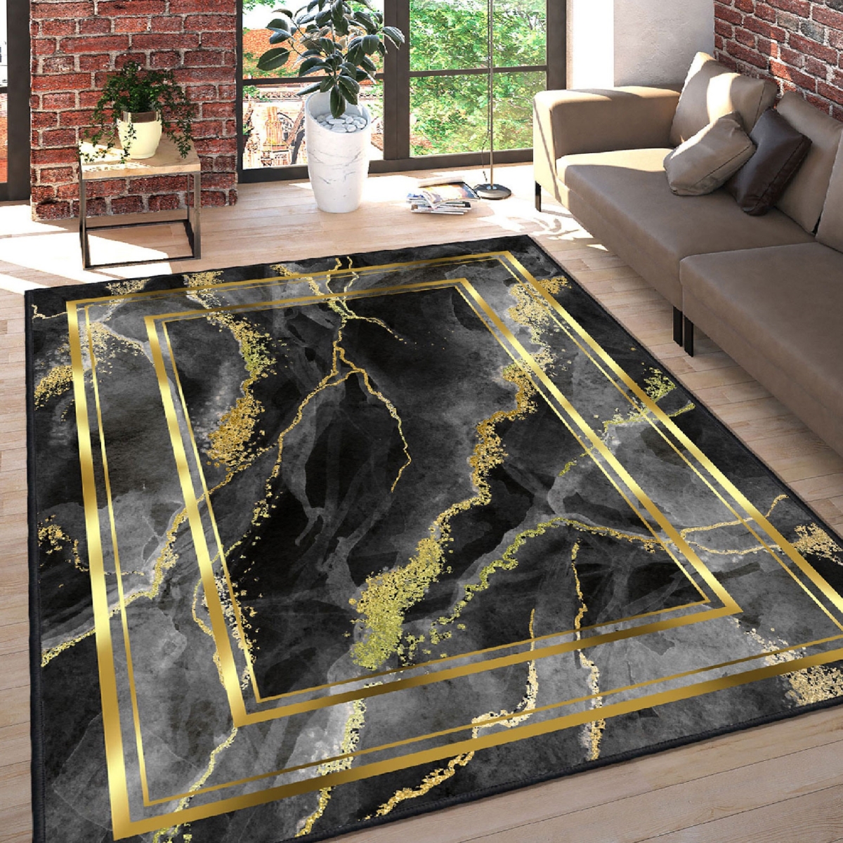 599HFT4582 160 x 230 cm ELS2425 Carpet - Multi Color