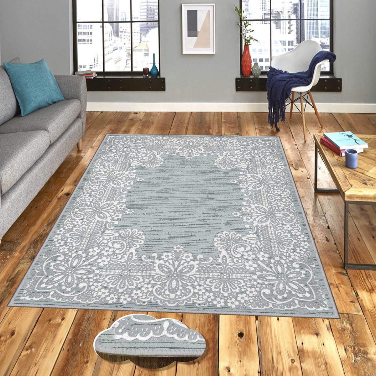 368HFT2697 80 x 300 cm EEXFAB573 Hall Carpet - Multi Color