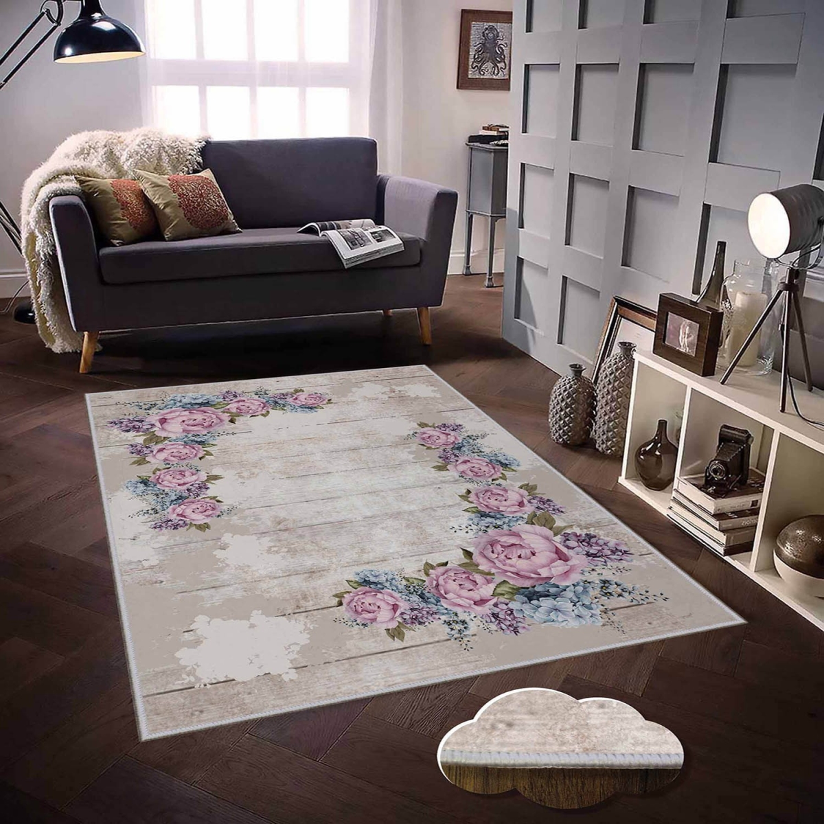 368HFT2834 160 x 230 cm EEXFAB586 Carpet - Multi Color