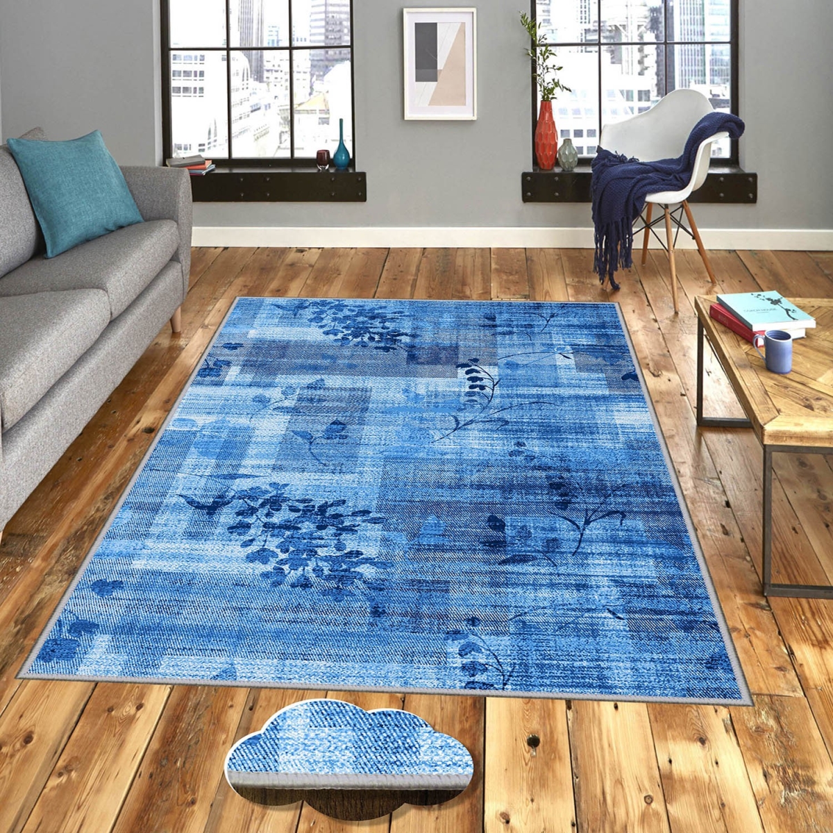 369HFT2173 80 x 200 cm EEXFAB711 Hall Carpet - Multi Color