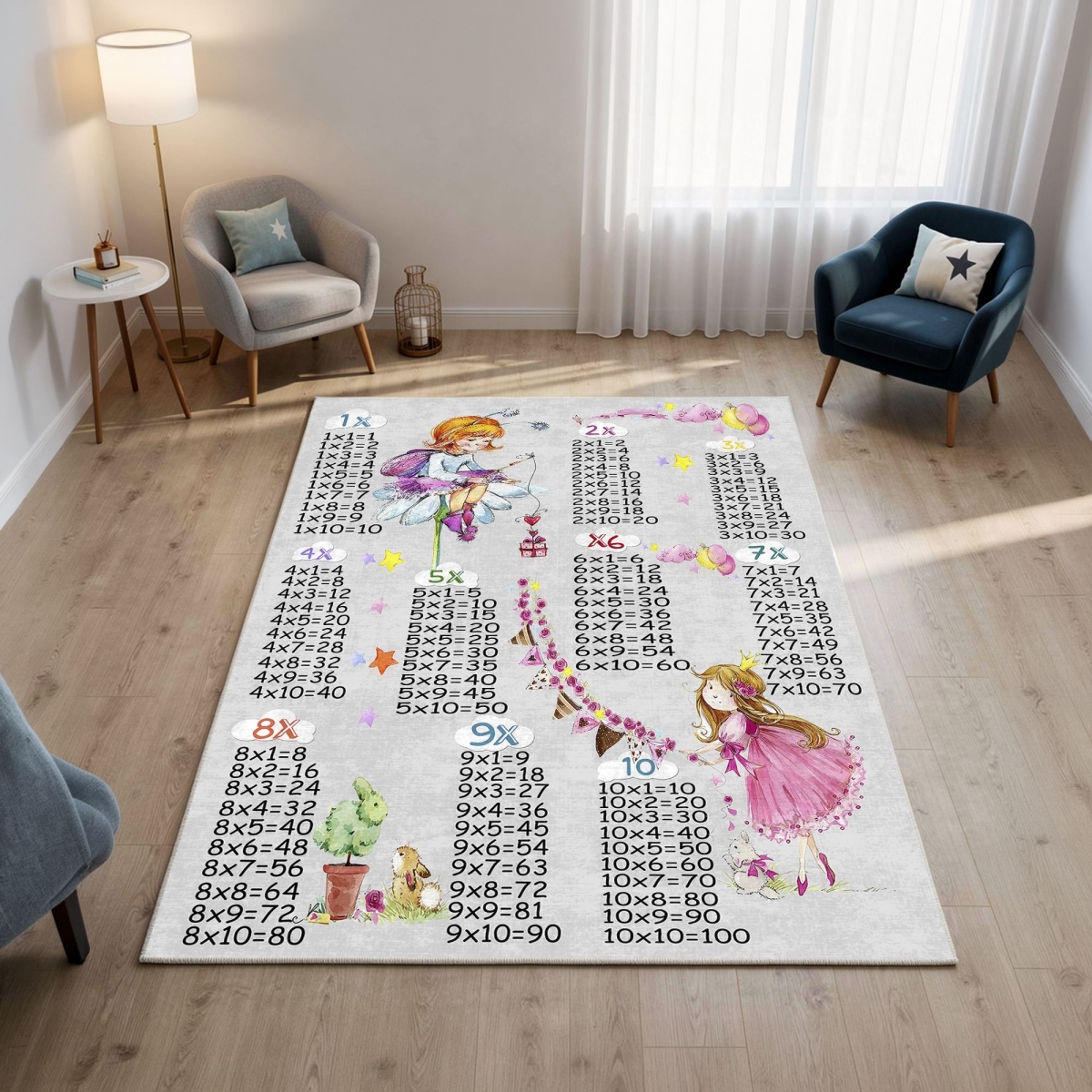369HFT3886 80 x 120 cm EEXFAB871 Carpet - Multi Color